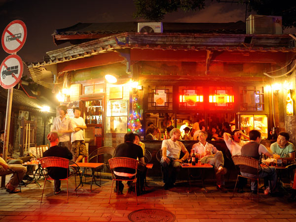 Beijing’s Nanluoguxiang neighbourhood