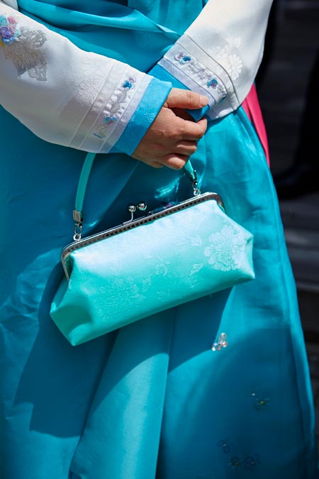 hanbok - the Korean traditional dress.