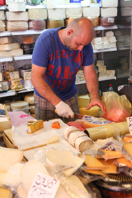 Carmel Market in Tel Aviv