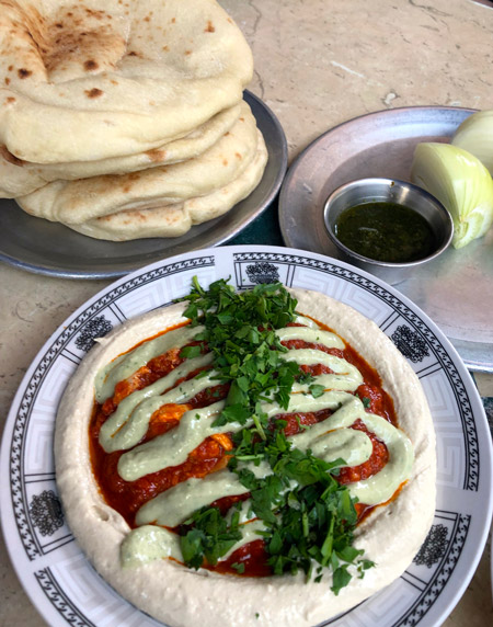 Breakfast at Carmel Market