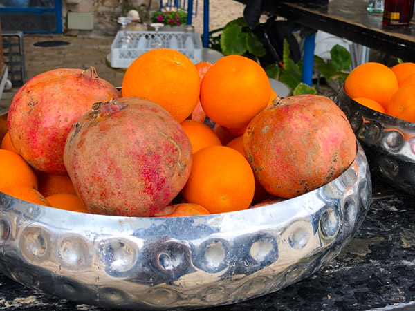 Carmel Market has an abundance of fresh local fruits