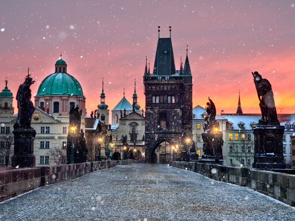 Exploring the markets and neighbourhoods of Prague in winter