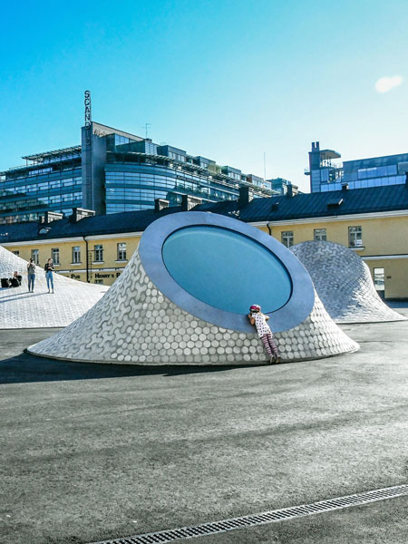 Don't miss the Amos Rex art museum while in Helsinki.