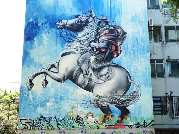 Argentinians channel their desire for expression into their street art.