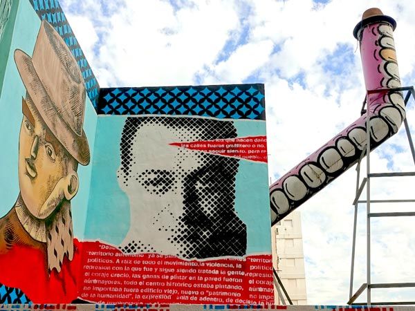 Take a walking tour of Buenos Aires to find its many street murals.