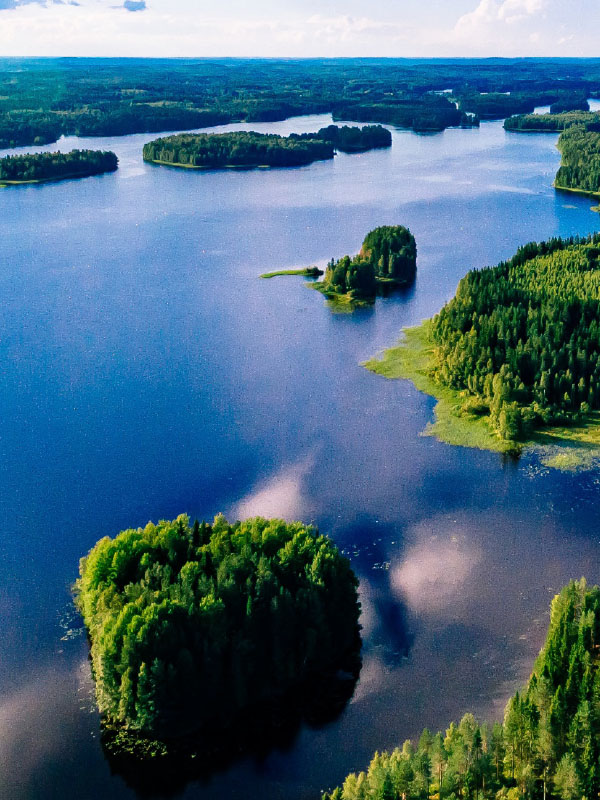 Finland from above