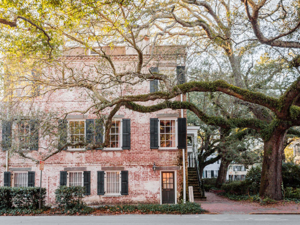 Savannah Georgia USA colonial architecture