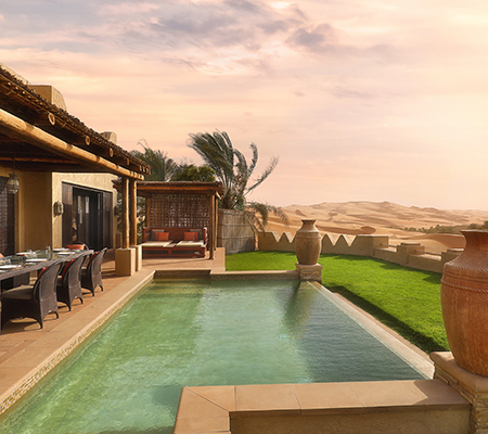 Qasr Al Sarab pool, Abu Dhabi