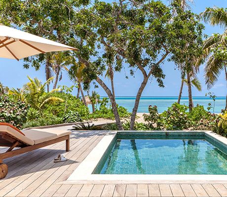 Six Senses Resort private villa, Fiji