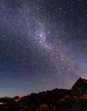 Stargazing in Lake Tekapo