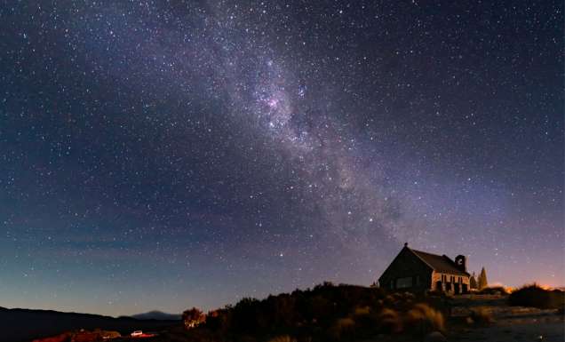 Stargazing in Lake Tekapo