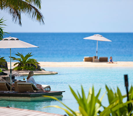 Beach Bar, Laucala Island Fiji, Oceania