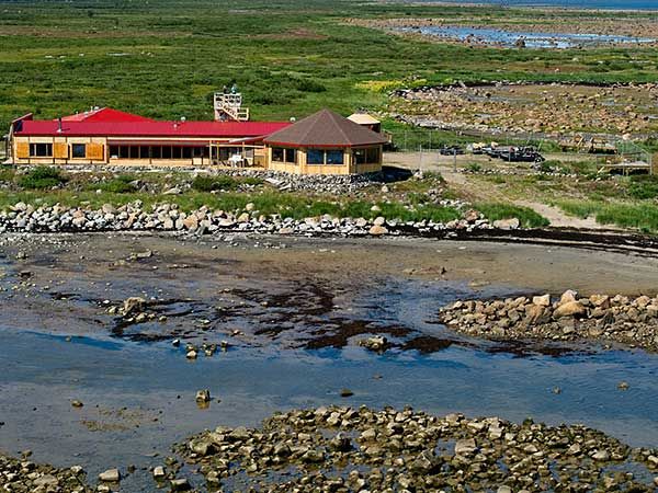 Aerial, Seal River Heritage Lodge