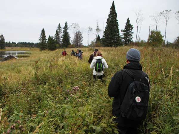 Celes Davar guided walk Riding Mountain National Park Manitoba