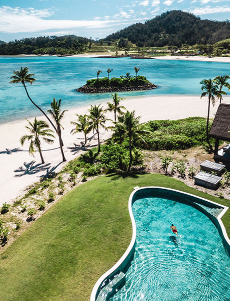 Pool, Six Senses Fiji, Malolo Island, Oceania