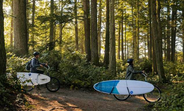 Riding to the beach featured Tofino BC
