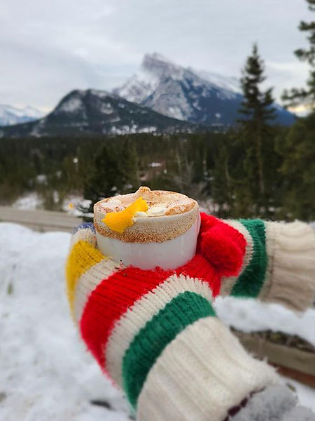 Hot Chocolate, Juniper Hotel, Banff, Alberta