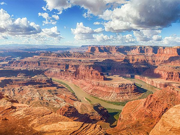 The glowing red rocks of Moab.