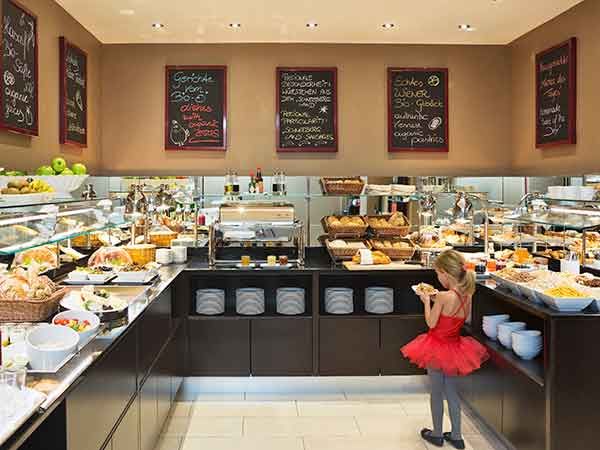 Breakfast, The Harmonie, Vienna, Austria