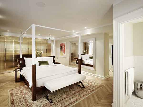 Grand Luxe Room, Hotel Sans Souci, Vienna, Austria
