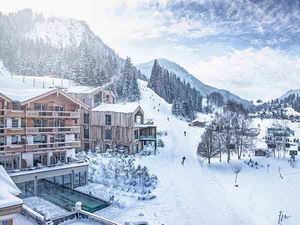 Winter, Naturhotel Forsthofgut, Austria