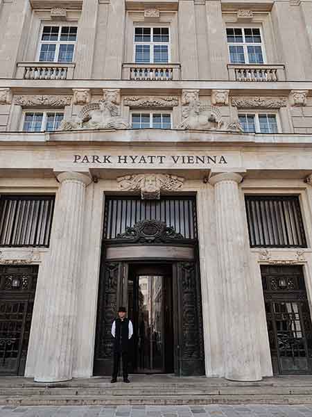 Exterior, Park Hyatt, Vienna, Austria