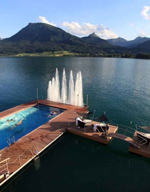 Pool, Romantik Hotel, Lake Zell, Austria