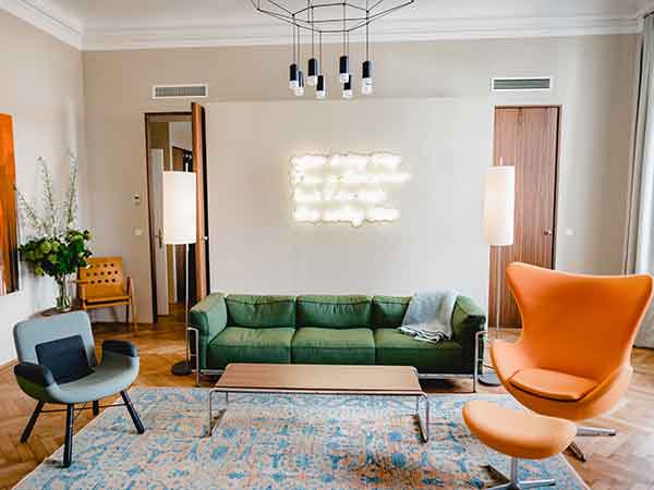 United Nations suite, Hotel Altstadt, Vienna, Austria