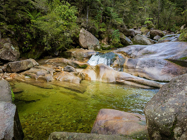 Cleopatra's Pools Tasman National Park New Zealand