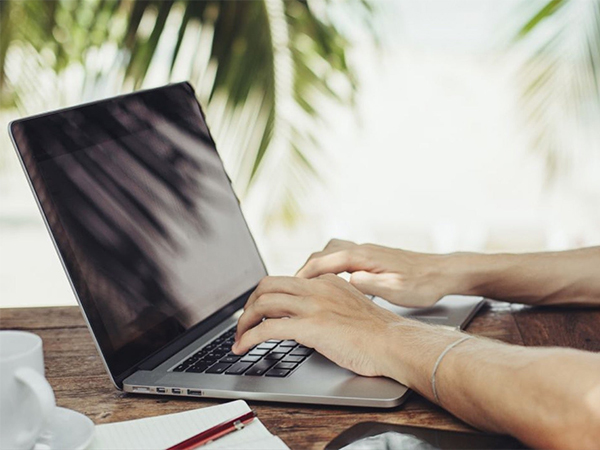 Remote laptop working
