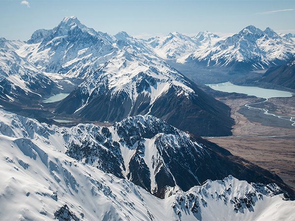 The Tasman Glacier