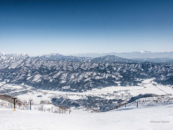 Ski Resort. Hakuba Goryu, Japan