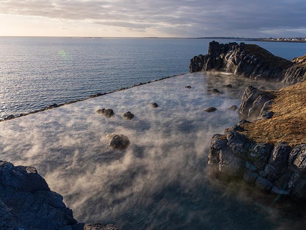 Sky Lagoon, Iceland, Europe