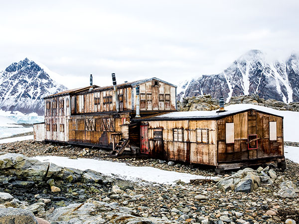 House in Stonington Island, Antarctica's Ghost Town
