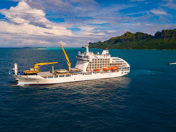 Aranui, Cargo Cruise Liner, French Polynesia, Pacific Islands