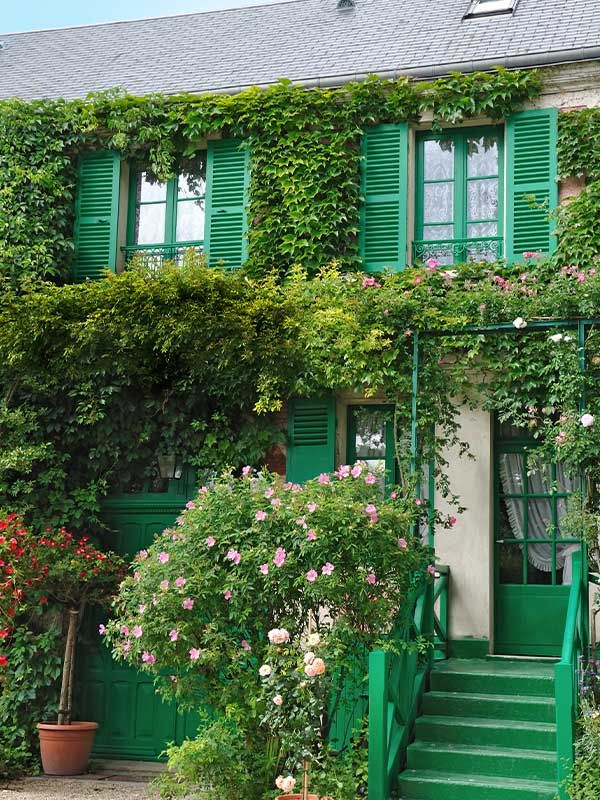 Claude Monet's house in Giverny, France