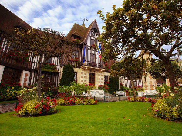 Old City Hall at Deauville, France, Europe