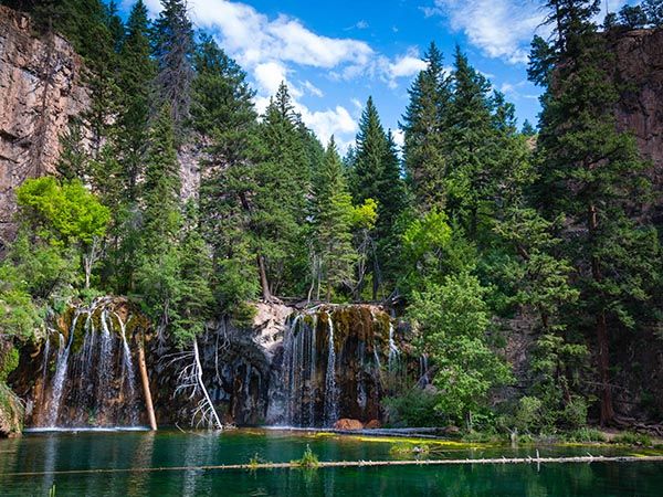 Hanging Lake, near Glenwood Springs, Colorado USA