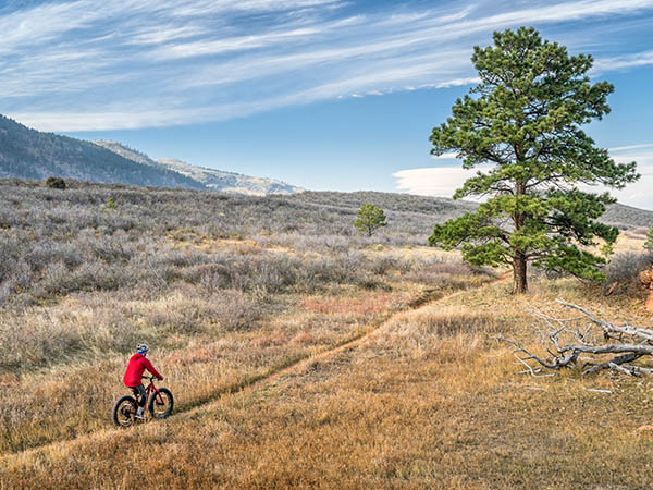 Biking to Colorado Foothills