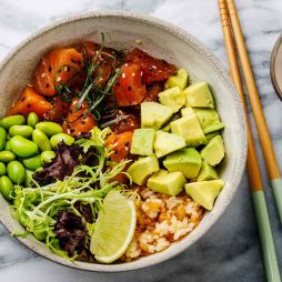 Poke Bowl, Hawaiian Food
