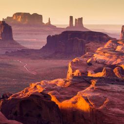 Monument Valley, shooting location for the movie Forrest Gump, Utah