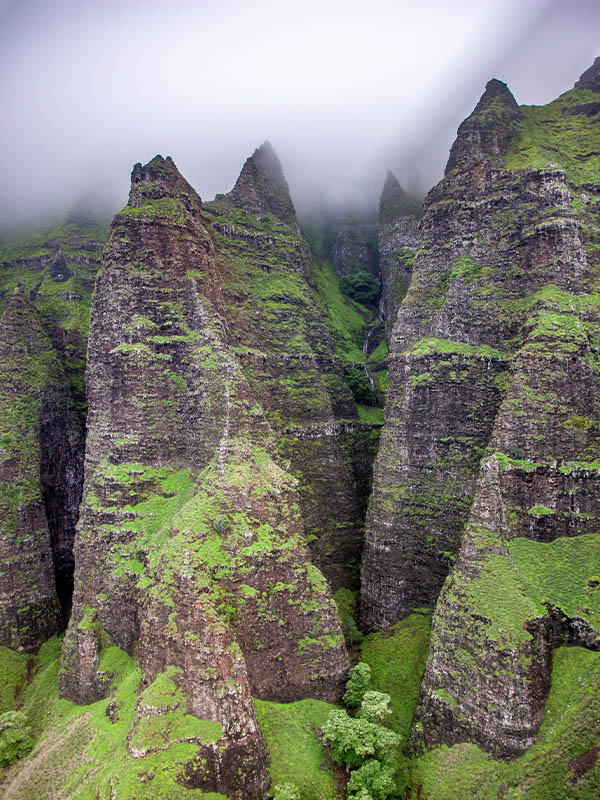 Na Pali Coast Kauai Island Canyons Hawaii