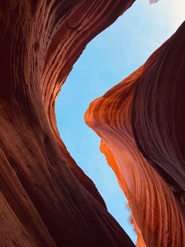 Peek-A-Book Slot Canyon Utah