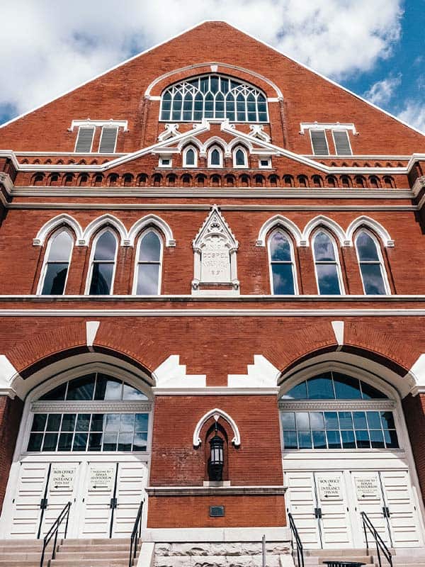 The Ryman Auditorium, Nashville, Tennessee, USA