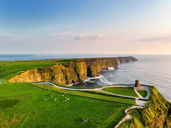The magnificent Cliffs of Moher, a short drive from the town of Doolin, Ireland, Europe