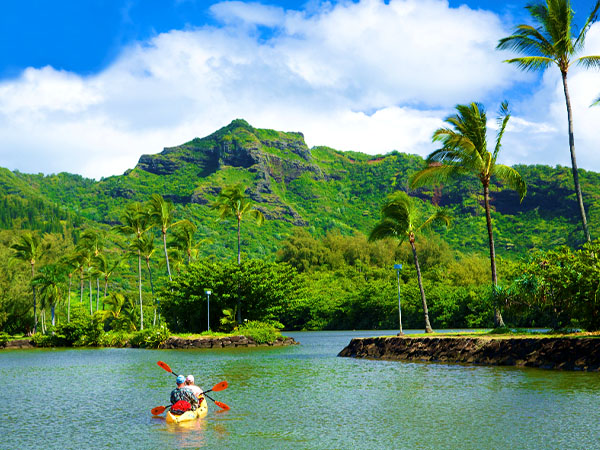 Wailua Kayak, Kauai, Hawaii