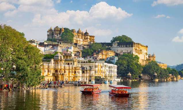 Udaipur in Rajasthan in India