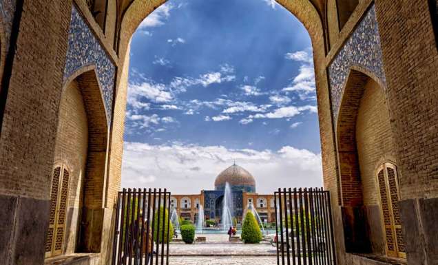 A mosque in Iran