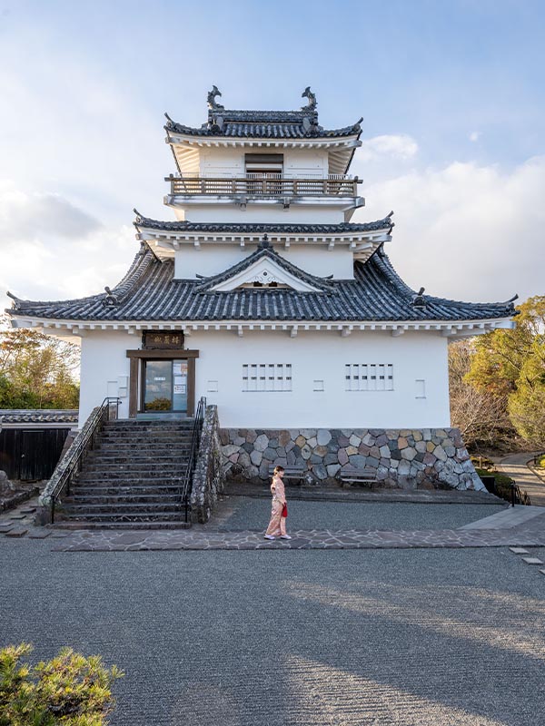 Kitsuki Castle in the Ōita Prefecture, Kyushu, Japan