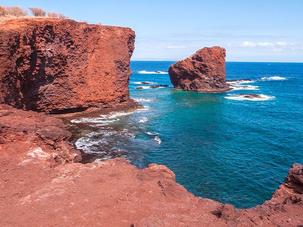 Kaunolo fishing village, Lanai, Hawaii